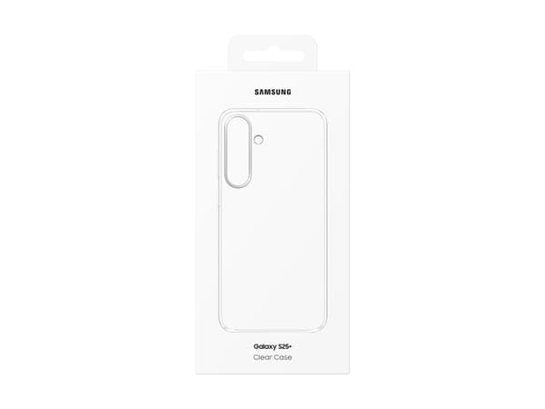 Samsung EF-QS936 - Baksidesskydd för mobiltelefon - transparent - för Galaxy S25+