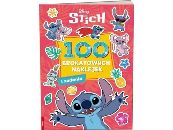 Stygnbok. 100 glitterstickers NB-9107