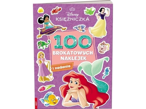 Disney prinsessa. 100 glitterklistermärken