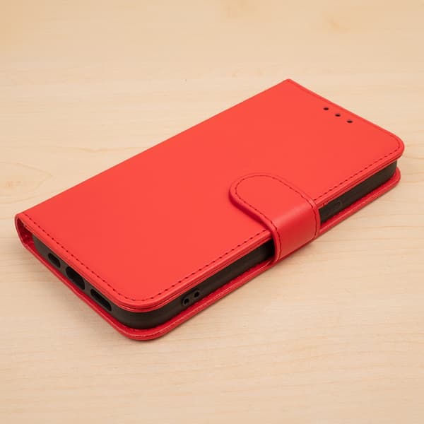 Samsung Galaxy A16 / A16 5G  Book Case Fodral Mobilplånbok Röd