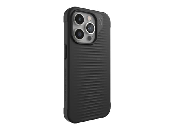 ZAGG Luxe - Baksidedeksel for mobiltelefon - MagSafe-samsvar - svart (snap) - for Apple iPhone 15 Pro