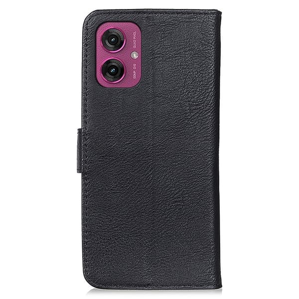 KHAZNEH Motorola Moto G55 Lommebok-deksel - Svart