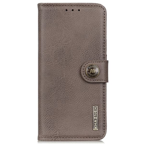 KHAZNEH tegnebogstaske til Motorola Moto G55 - Khaki