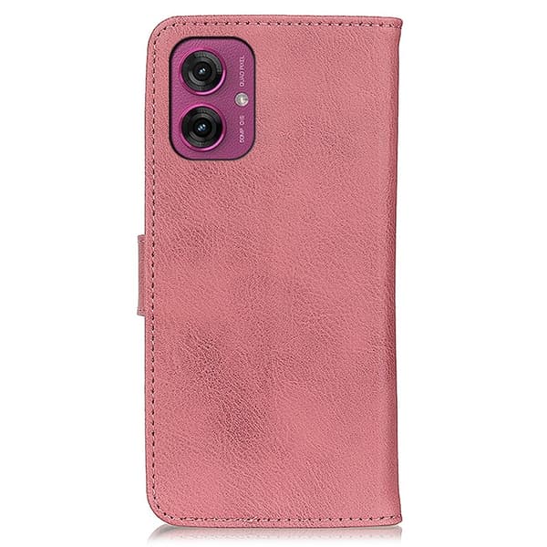 KHAZNEH Motorola Moto G55 Plånboksfodral - Pink