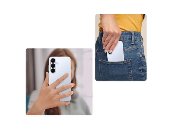 Samsung EF-QS931 - Baksidedeksel for mobiltelefon - gjennomsiktig - for Galaxy S25