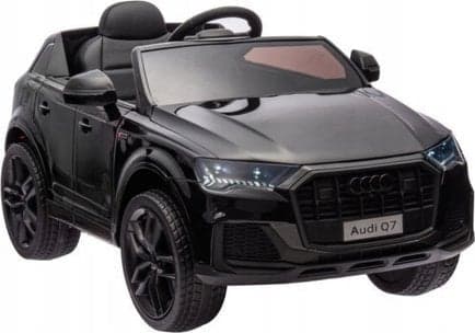 Lean Cars Batteri Bil Audi Q7 sort Lakkert