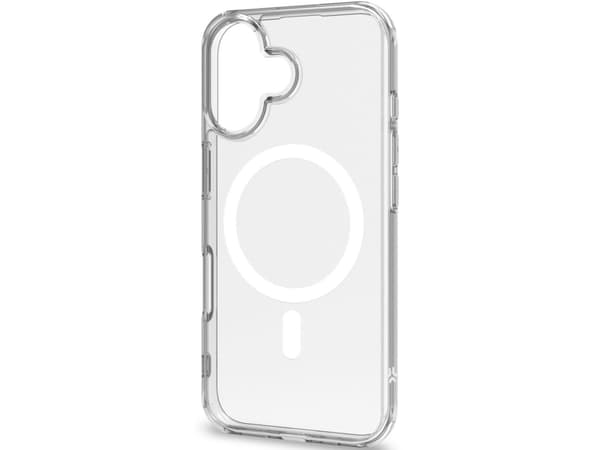 Gelskinmag TPU Cover MagSafe-kompatibelt iPhone 16e Transparent