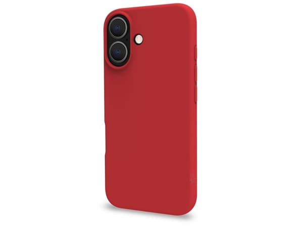 Cromo Soft rubber case iPhone 16e Röd