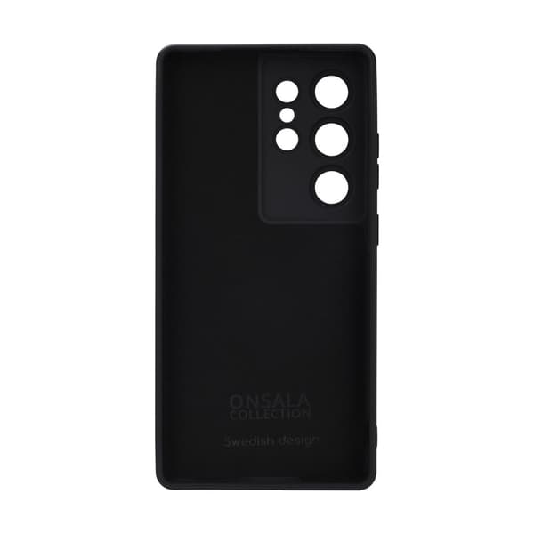 Onsala Mobilskal Samsung S25 Ultra 5G Baksida med Silikonkänsla Återvunnen Svart