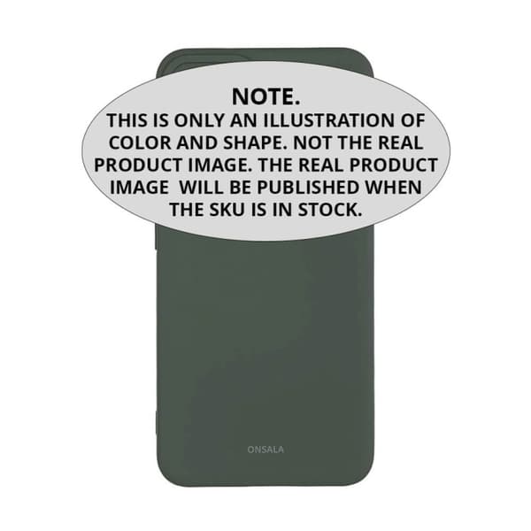 Onsala Mobiilikuori Samsung S25 Ultra 5G Takapuoli Silikonituntumalla Kierrätetty Oliivinvihreä