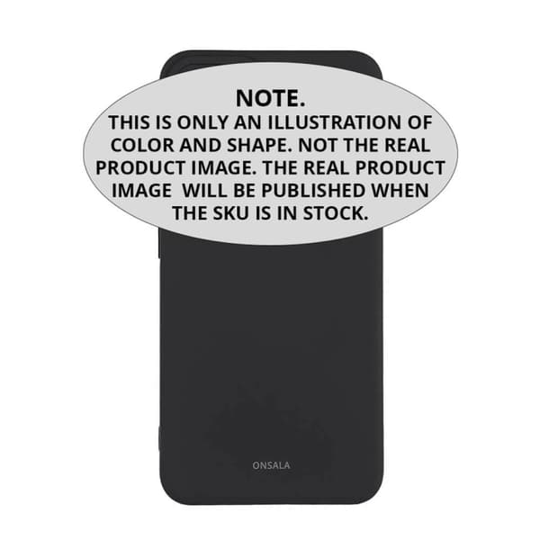 Onsala Back Silicone Touch Recycled Samsung A36 5G Black