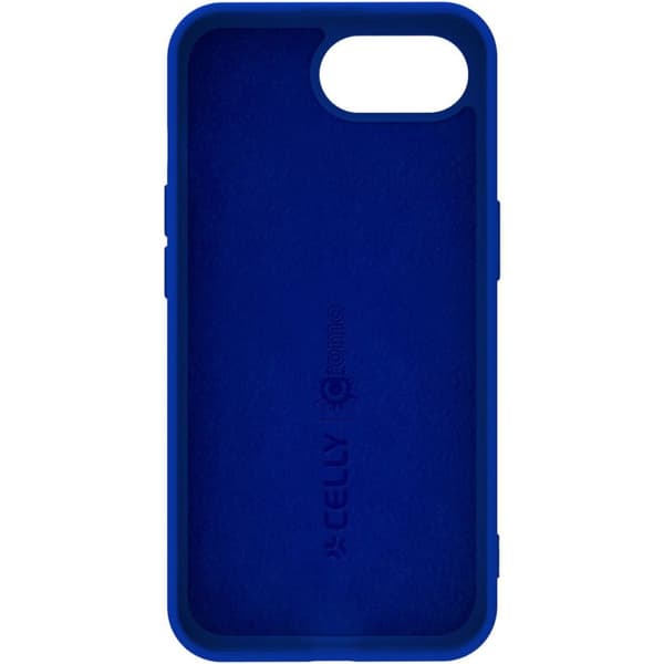 Celly Cromo Soft rubber case iPhone SE 4 Blå