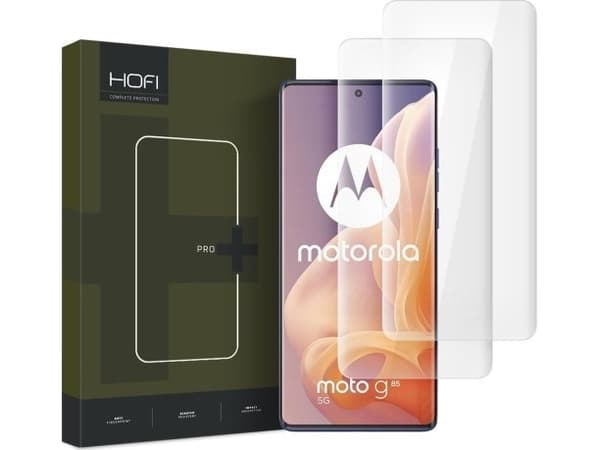 Hofi Herdet glass Hofi UV Glass Pro+ Motorola Moto G85 5G Clear [2 PACK]