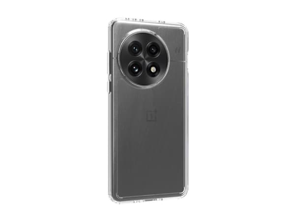 Screenor Bumper - Baksidesskydd för mobiltelefon - termoplastisk polyuretan (TPU), akryl - transparent - för OnePlus 13R