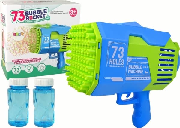 LeanToys Boblemaskin Blå LEAN Leker