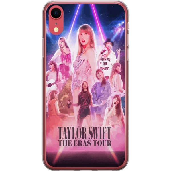 Apple iPhone XR Läpinäkyvä kuori Taylor Swift