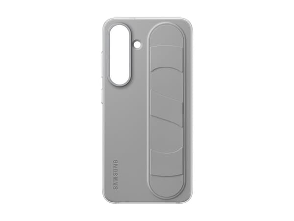 Samsung EF-GS931 - Baksidedeksel for mobiltelefon - silikon - grå - for Galaxy S25