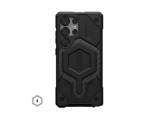 Urban Armor Gear Monarch Pro, deksel, Samsung, Galaxy S25 Ultra, 17,3 cm (6,8"), Kulfiber