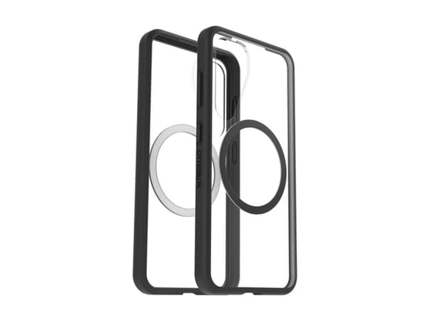 Samsung Otterbox React Case with magnets for Galaxy S25, Cover, Samsung, Galaxy S25, 15.8 cm (6.2"), Black, Transparent