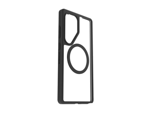 OtterBox React Series GP-FPS938OBJ - Baksidesskydd för mobiltelefon - with magnets - transparent - för Galaxy S25 Ultra