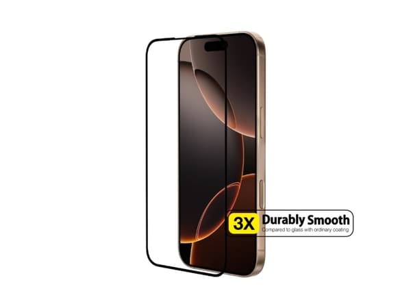 Just Mobile Xkin glassskjermbeskytter til iPhone 16 Pro