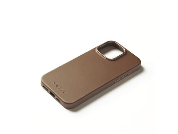 Troubadour Goods Mujjo nahkakotelo iPhone 16 Pro Maxille - ruskea