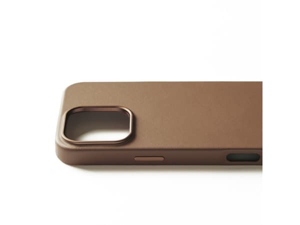Troubadour Goods Mujjo nahkakotelo iPhone 16 Pro Maxille - ruskea