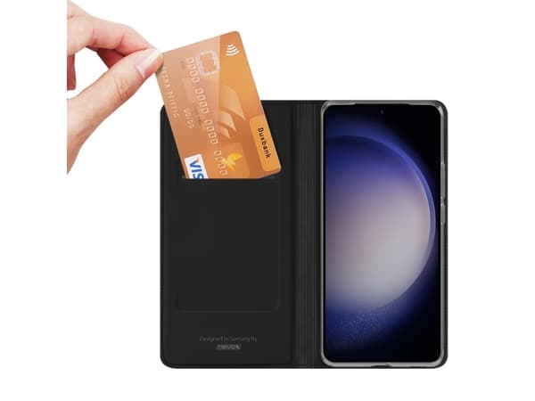 nevox VARIO, Flip case, Samsung, Galaxy S25, 16,3 cm (6.4"), Sort