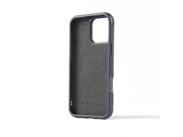 Mujjo Shield kotelo iPhone 16 Pro Max - teräs sininen