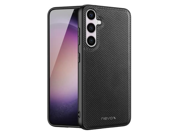 nevox StyleShell NYLO, Deksel, Samsung, Galaxy S25 Plus, 17,3 cm (6,8"), Sort