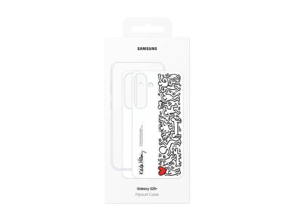 Samsung EF-MS936 - Baksidedeksel for mobiltelefon - termoplast-polyuretan (TPU) - hvit - for Galaxy S25+