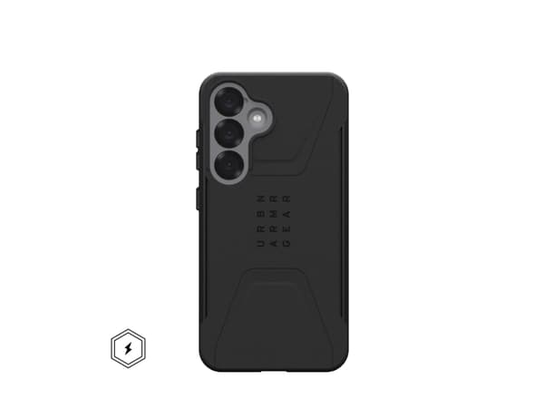 Urban Armor Gear Civilian, suojakuori, Samsung, Galaxy S25, 15,8 cm (6.2"), Laji
