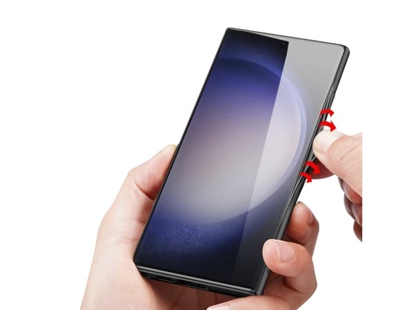 nevox StyleShell NYLO, Deksel, Samsung, Galaxy S25 Ultra, 17,3 cm (6,8"), Sort