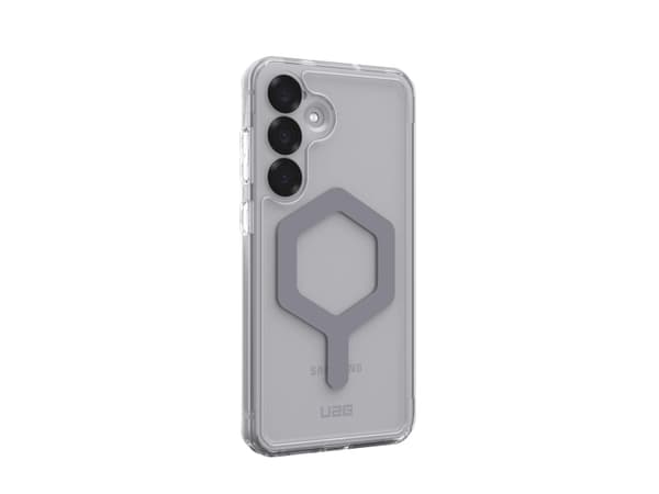 Urban Armor Gear Plyo Pro, Omslag, Samsung, Galaxy S25 Plus, 17 cm (6.7"), Silver, Transparent