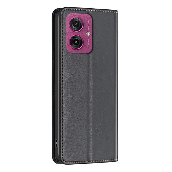 BINFEN Lommebokdeksel Motorola Moto G55 - Svart