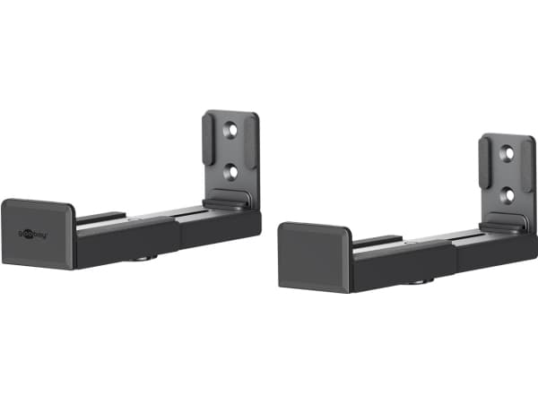 Soundbar vægbeslag Universal, sort