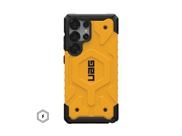 Urban Armour Gear Pathfinder, Deksel, Samsung, Galaxy S25 Ultra, 17,3 cm (6,8"), Sort, Gul
