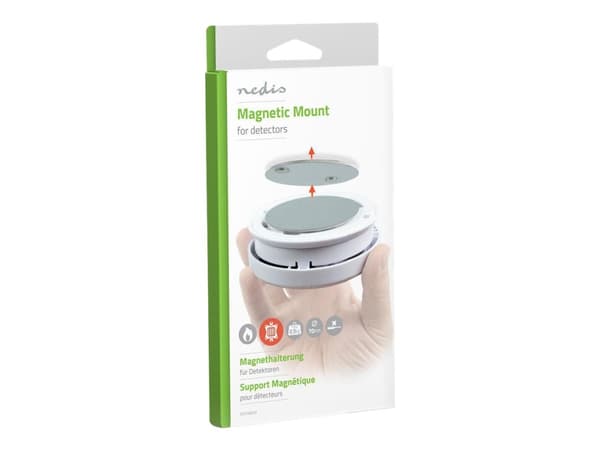 Nedis Magnetic Mount, Pintakiinnitys, Hopea, Metalli, 1 kpl, 74 g, 111 mm