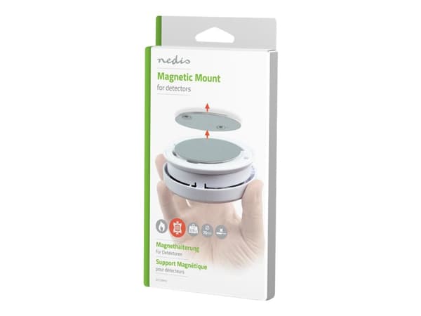 Nedis Magnetic Mount, Pintakiinnitys, Hopea, Metalli, 1 kpl, 74 g, 111 mm