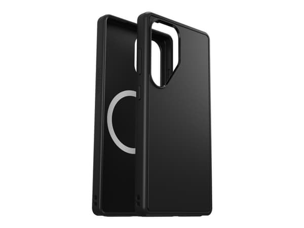 OtterBox Symmetry Series GP-FPS938OBH - Bagsidecover til mobiltelefon - med magneter - sort - for Galaxy S25 Ultra