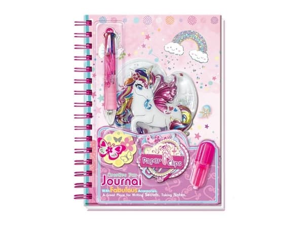 Spiraldagbok med penn Rainbow unicorn 533UP PECOWARE