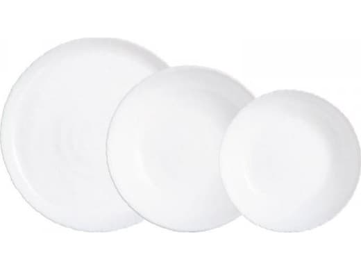 Middagssett for 6 personer Ammonite 18 deler balta LUMINARC
