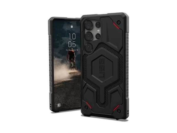 Urban Armor Gear Monarch Pro Kevlar, deksel, Samsung, Galaxy S25 Ultra, 17,3 cm (6,8"), sort