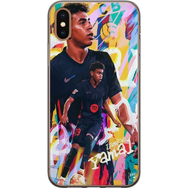 Apple iPhone X Gennemsigtig cover Lamine Yamal