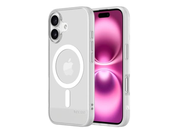 Incase INPH190401-CLR, Cover, Apple, iPhone 16, 15.5 cm (6.1"), Translucent