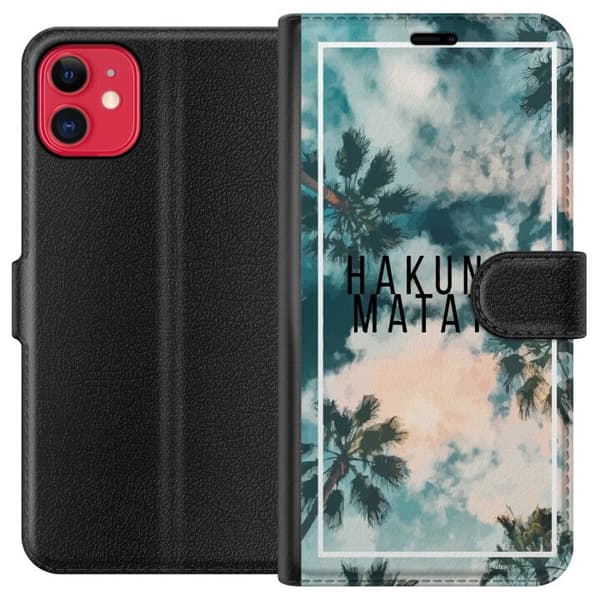 Apple iPhone 11 Plånboksfodral Hakuna Matata
