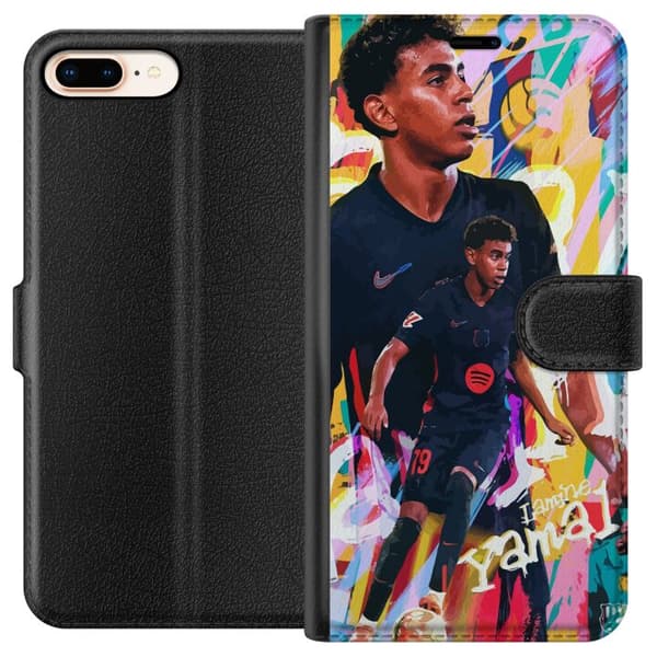 Apple iPhone 8 Plus Tegnebogsetui Lamine Yamal