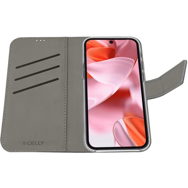 Celly Lommebokveske Google Pixel 9 / Pixel 9 Pro Svart