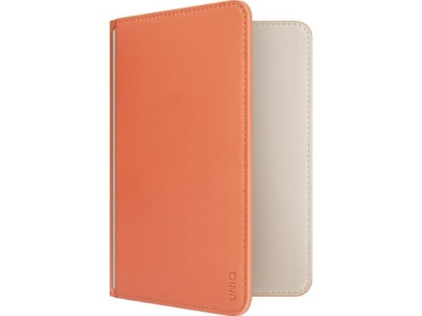 UNIQ Belmont Passport Case RFID Blocking Terracotta Ivory