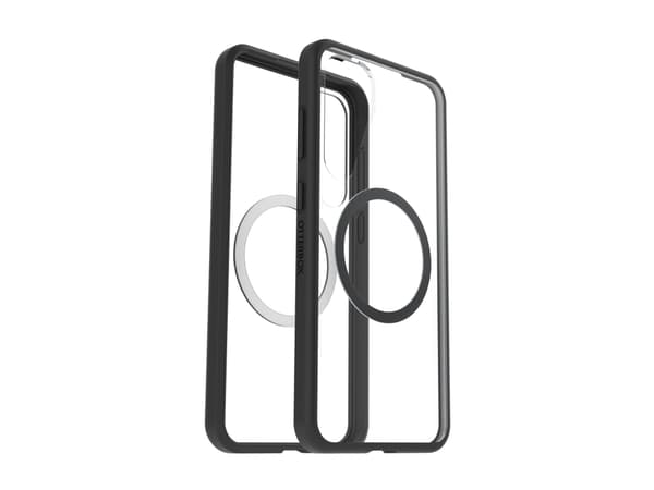 OtterBox React Series GP-FPS936OBJ - Baksidesskydd för mobiltelefon - with magnets - transparent - för Galaxy S25+